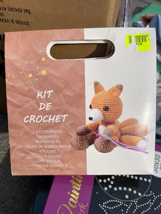 Kit de crochet 
1 x 3€
2 x 5€