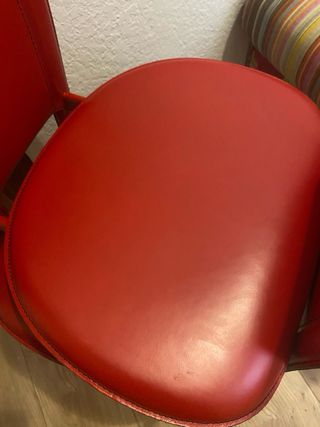 Silla piel 