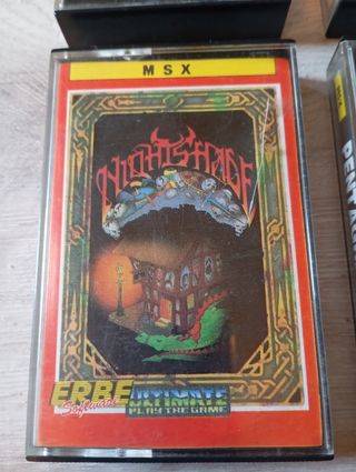 Juegos MSX Cinta