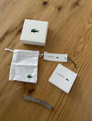 Pulsera Lacoste Plata