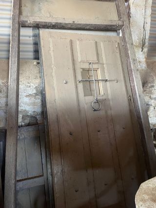 Puertas madera macizas antiguas