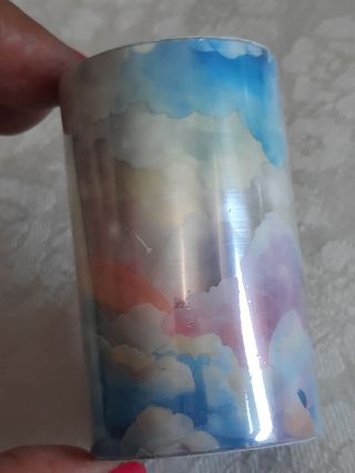 Fita Washi The Sky com Arco-Íris