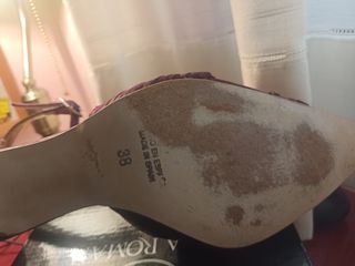 Zapatos morados talla 38