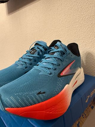 Zapatillas Brooks Hyperion Max Azul/Rojo