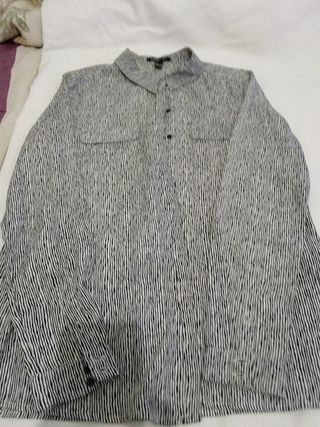 Lote 2 camisas Mango rayas y puntos