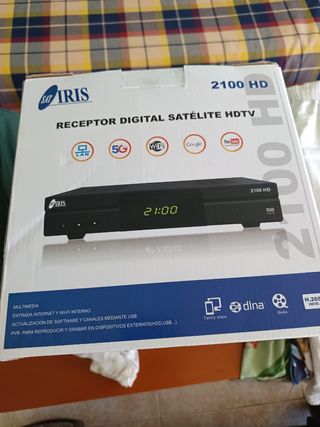 Receptor de televisión para parabolica