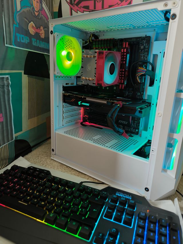 TORRE DE JOGOS INTEL I7 — MOTOR GTX 1060 6GB + AORUS