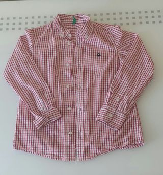 Camisa cuadros United Colors of Benetton