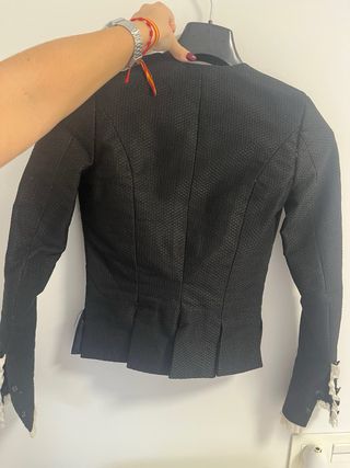 Corpiño Fallera Negro Talla 16 Años