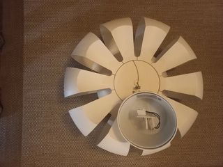 Lámpara colgante blanca grande