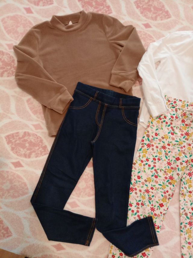Lote 7 piezas ropa t/6 años