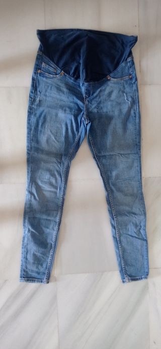 Pantalón vaquero premamá talla L