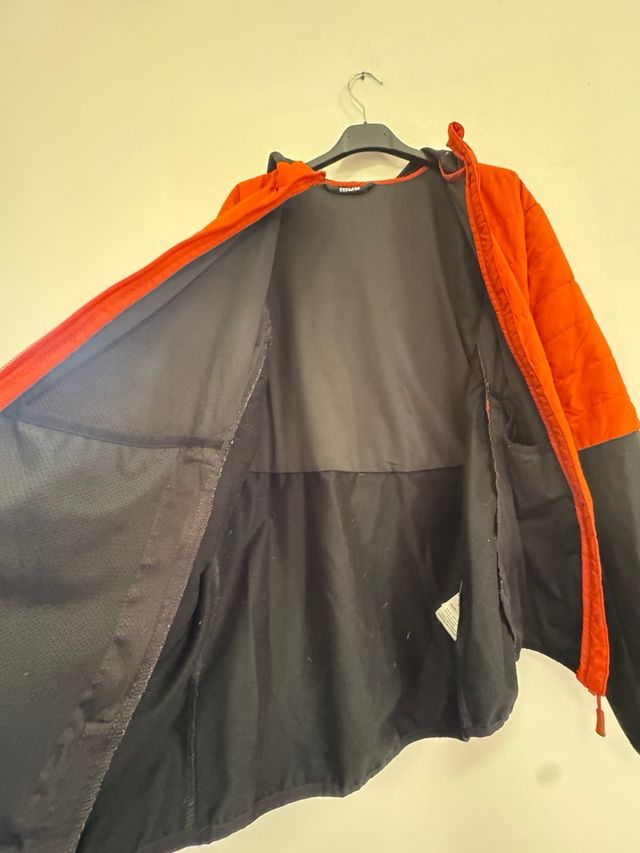 Giacca Sportiva Arancione/Nera Taglia 50