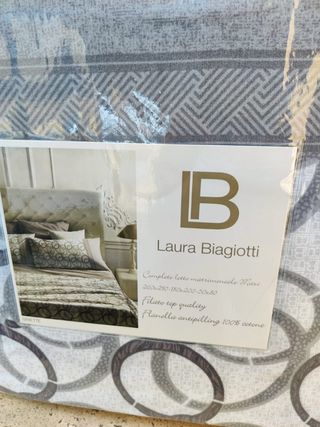 Lenzuola Laura Biagiotti Flanella Matrimoniale