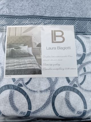 Lenzuola Laura Biagiotti Flanella Matrimoniale