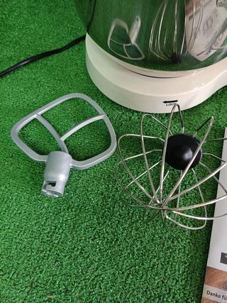 Arebos Batidora Amasadora Multifunción 1500W Crema