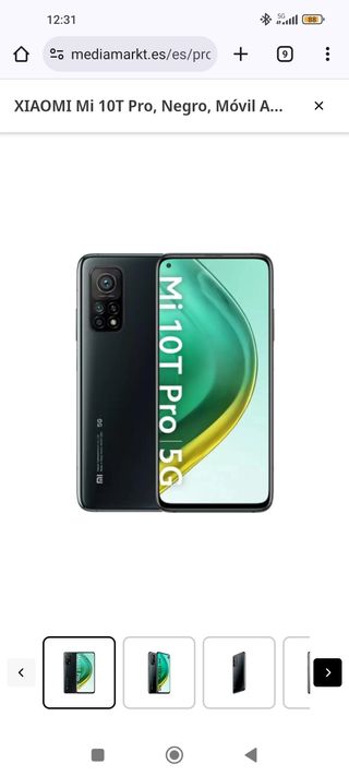 Xiaomi Mi 10T Pro 128GB Negro