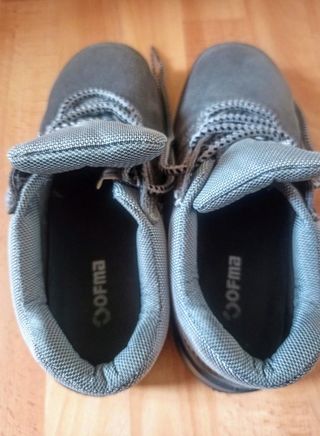 Botas de seguridad grises