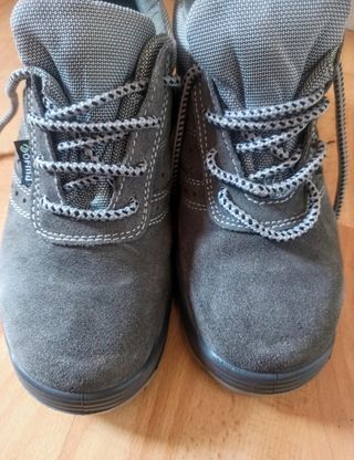 Botas de seguridad grises