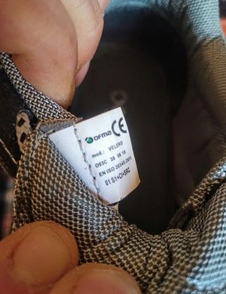 Botas de seguridad grises