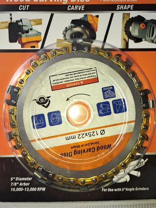 Disco con catena 125mm