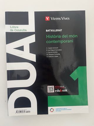 Llibres historia del mon contemporani vicens vives