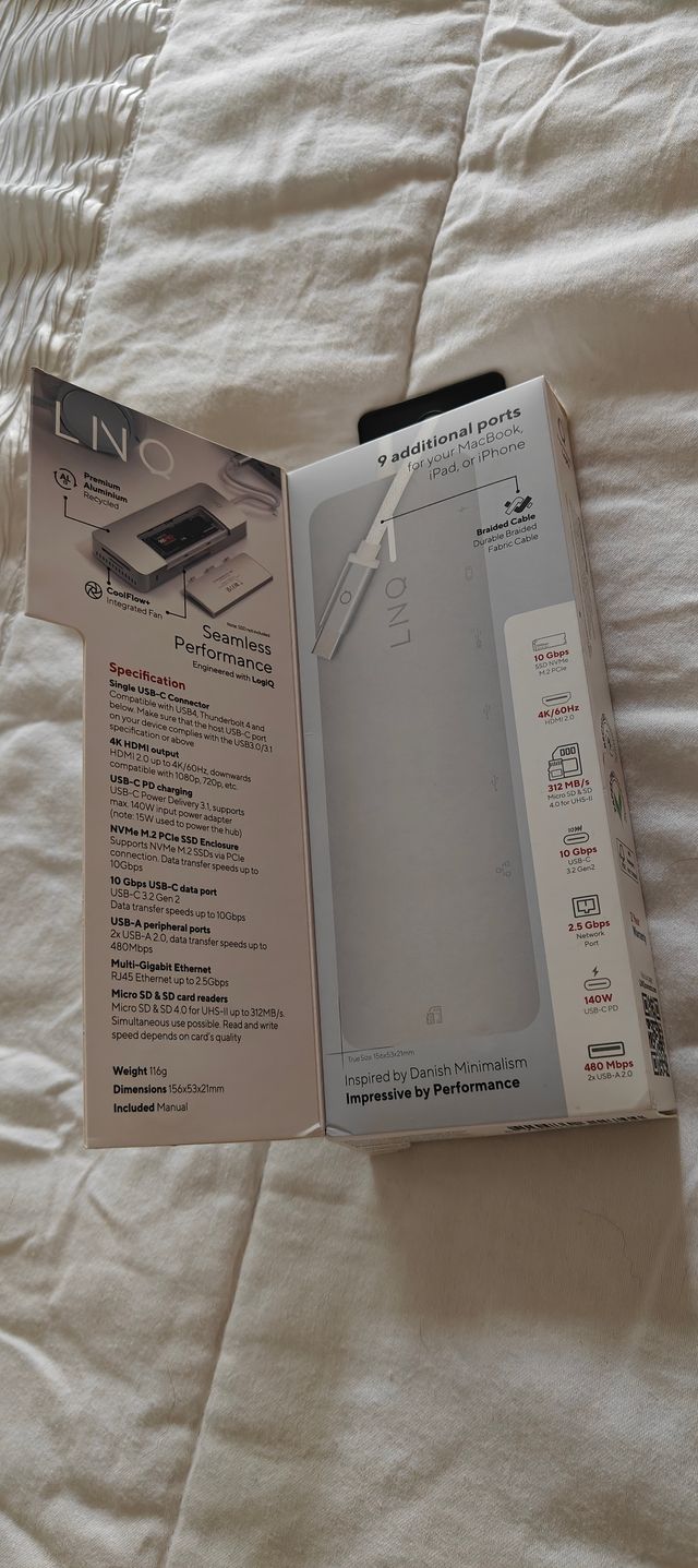 LINQ Pro Studio SSD Hub 9in1