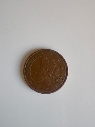 Moneda 2 céntimos de Euro 2004