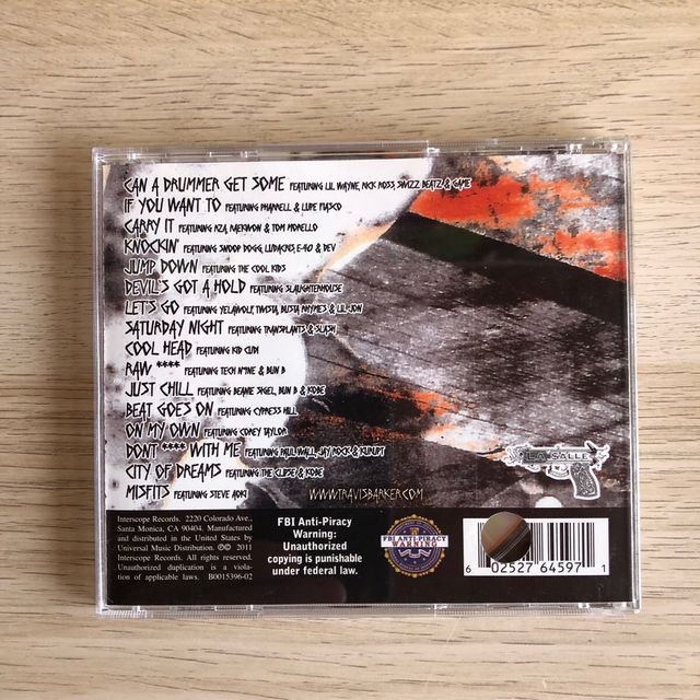 TRAVIS BARKER cd Give The Drummer Some