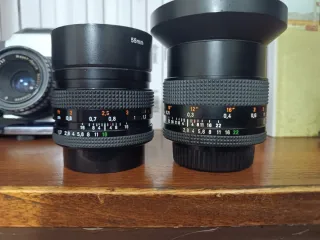 Lentes Contax Carl Zeiss