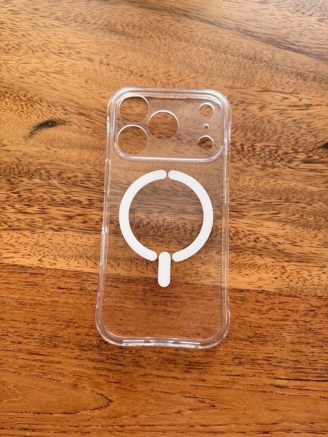 Funda iPhone 17 Pro Magsafe Transparente