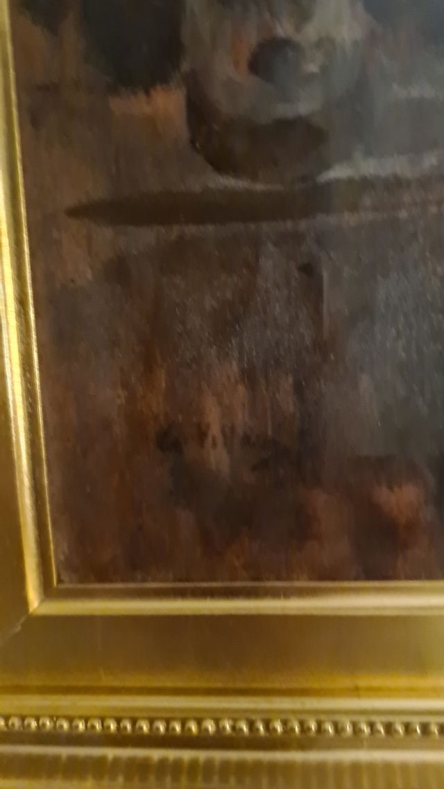 Quadro ragazzo in barca a remi g.villani