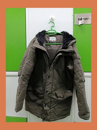 Parka Carhartt acolchada verde M