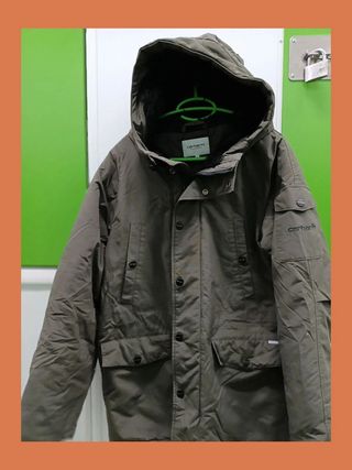 Parka Carhartt acolchada verde M