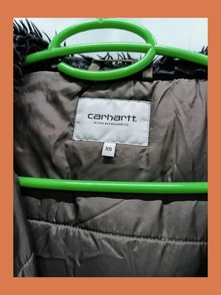 Parka Carhartt acolchada verde M