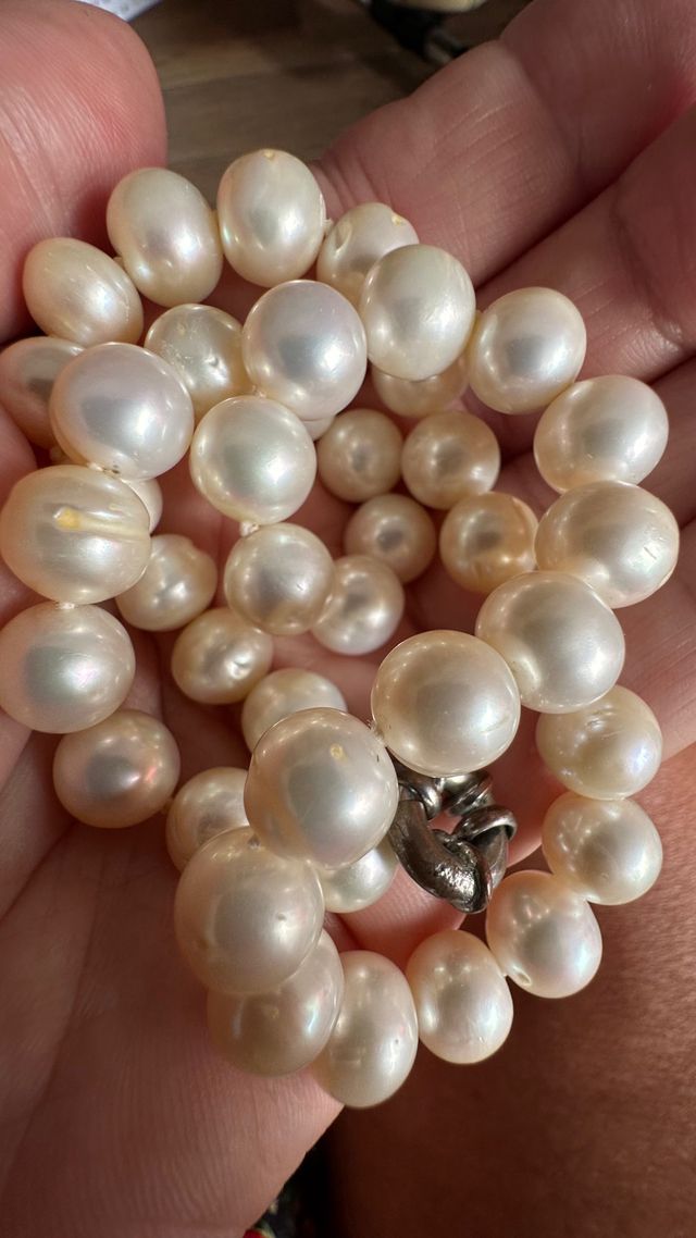 Collar Perlas Naturales 45cm