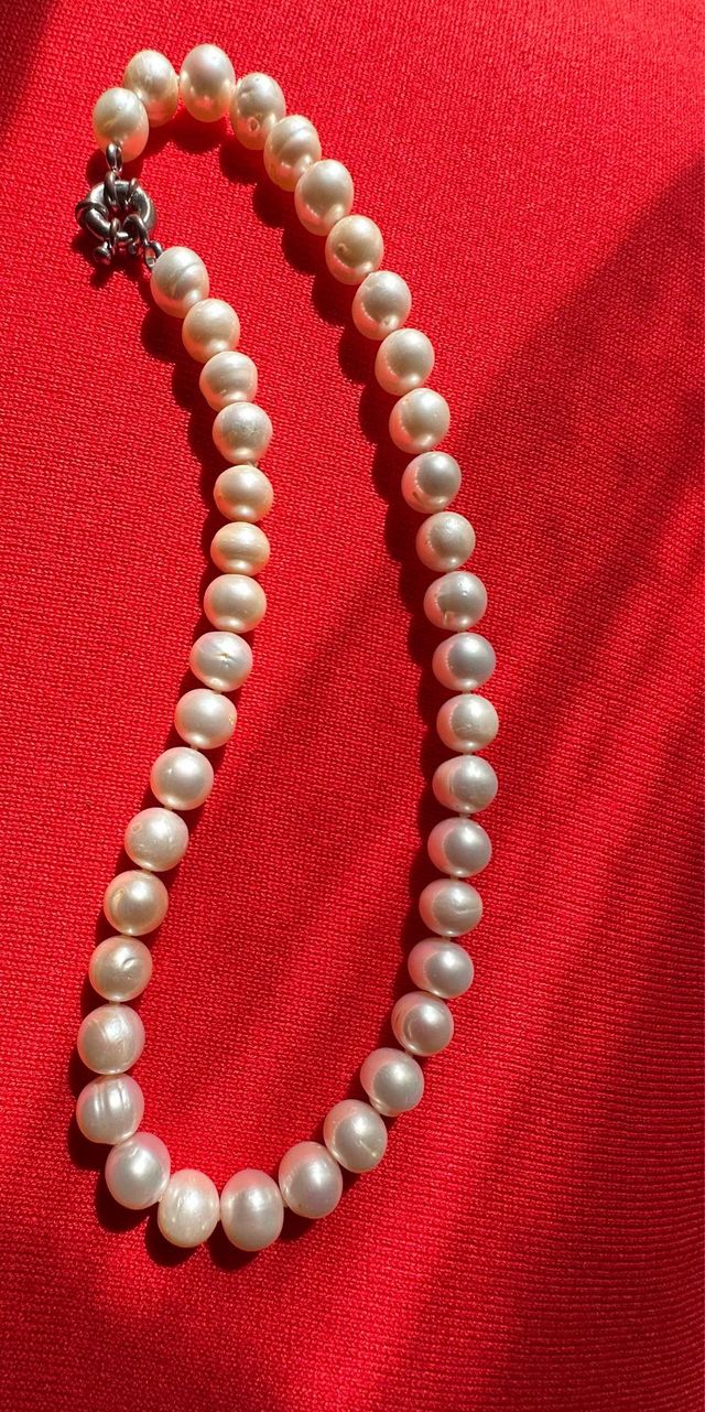 Collar Perlas Naturales 45cm