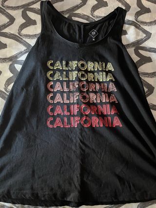 Camiseta sin tirantes California Talla M