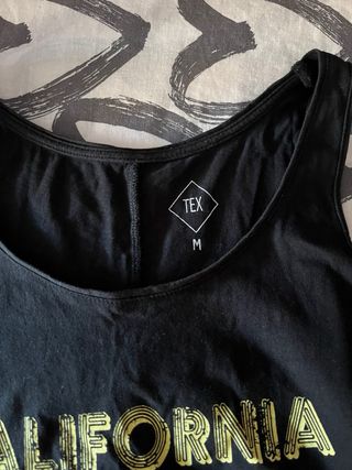 Camiseta sin tirantes California Talla M
