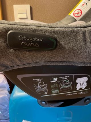 Bugaboo by Nuna Turtle Air (Silla Coche)
