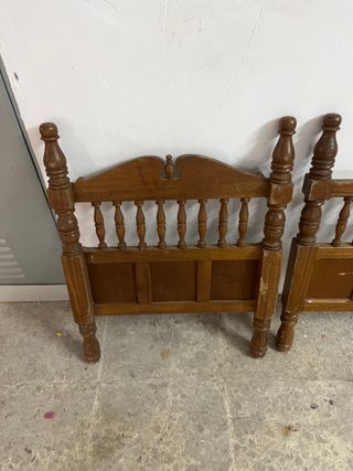 Cuna de  madera. 50 x 78