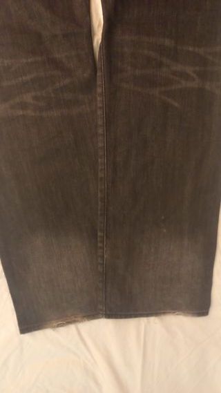 Pantalón Vaquero H&M Rectos Negros Talla 44
