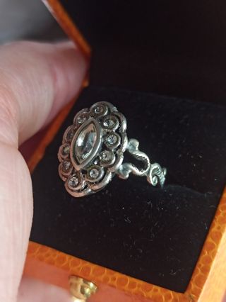 Anillo antiguo plata 