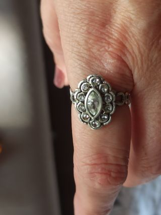 Anillo antiguo plata 