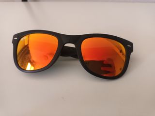 Gafas Ray-Ban Plegables Negro Naranja