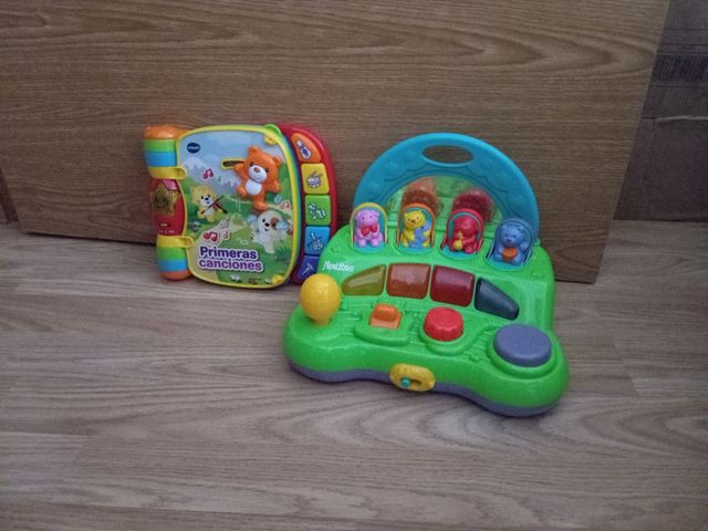 Lote Juguetes VTech Primeras Canciones y Monti Kid