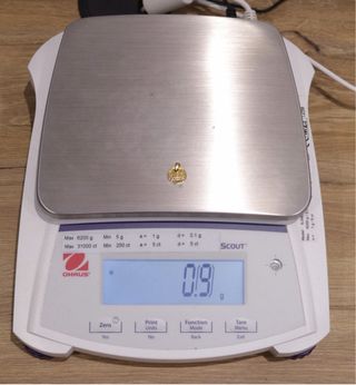 MEDALLA INDALO, ORO 18K/0.9g