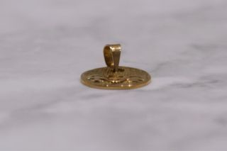 MEDALLA INDALO, ORO 18K/0.9g