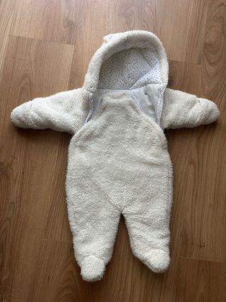 Saco invierno bebé peluche