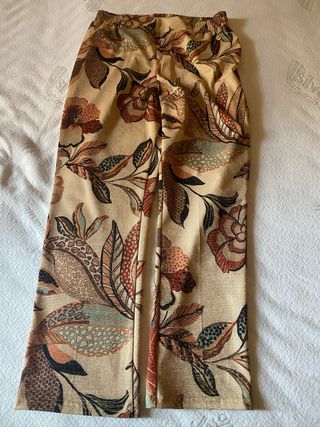 Pantaloni fantasia dorati